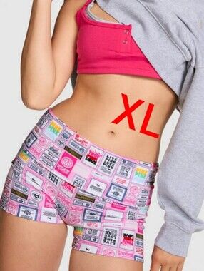 Vs Pink Biker Shorts